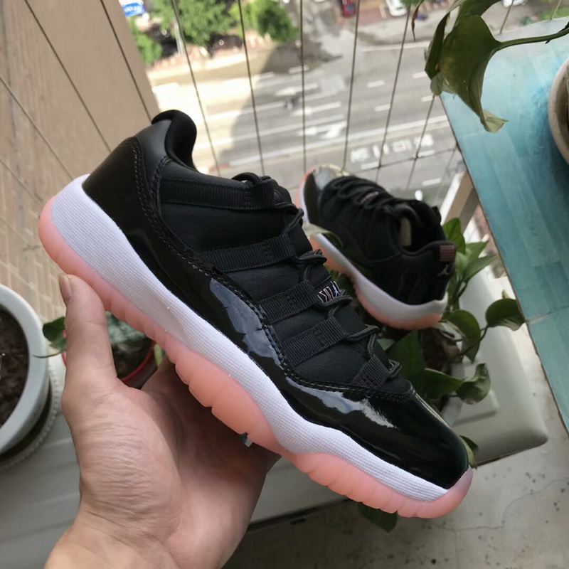 Authentic Jordan 11 low bleached coral